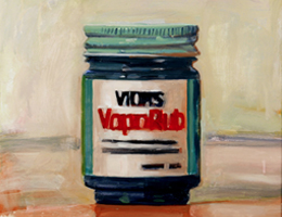 Vicks, 2011      Acrylic on Canvas      24" x 24"